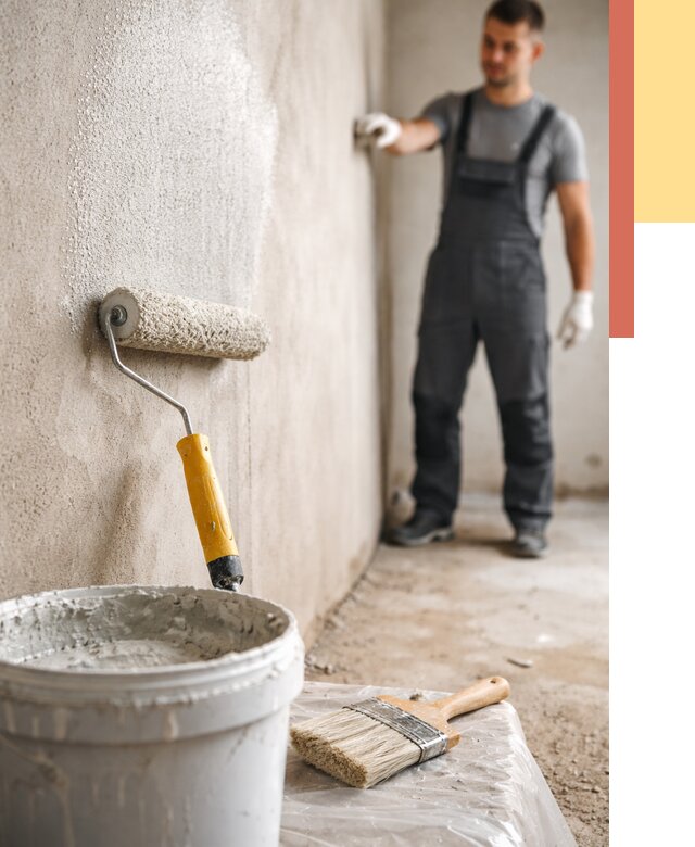 Нанесение бетоноконтакта на стены в Чехове от 4270 руб. быстро и недорого | ОТДЕЛОЧНИК-Чхв