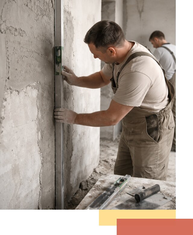 Установка штукатурных маяков в Чехове с гарантией качества