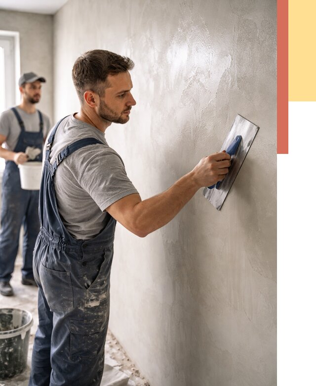 Глянцевание штукатурки стен в Чехове от 7625 руб. — услуги и затирка | ОТДЕЛОЧНИК-Чхв