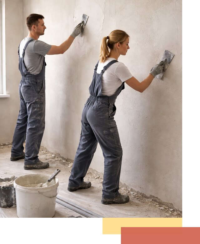 Штукатурка стен под обои в Чехове профессионально и быстро