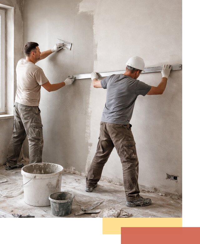 Штукатурка стен под покраску в Чехове качественно и быстро