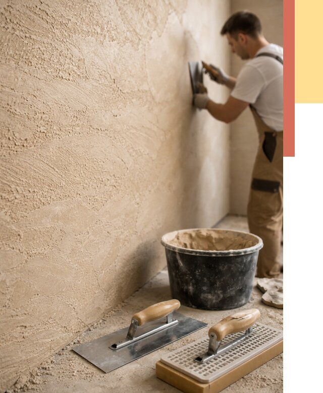 Декоративная штукатурка травертин в Чехове от 1830 руб/м2 — качественно и недорого | ОТДЕЛОЧНИК-Чхв