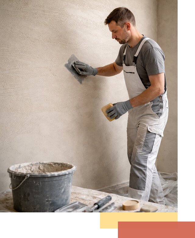 Декоративная штукатурка травертин в Чехове для стен и потолков