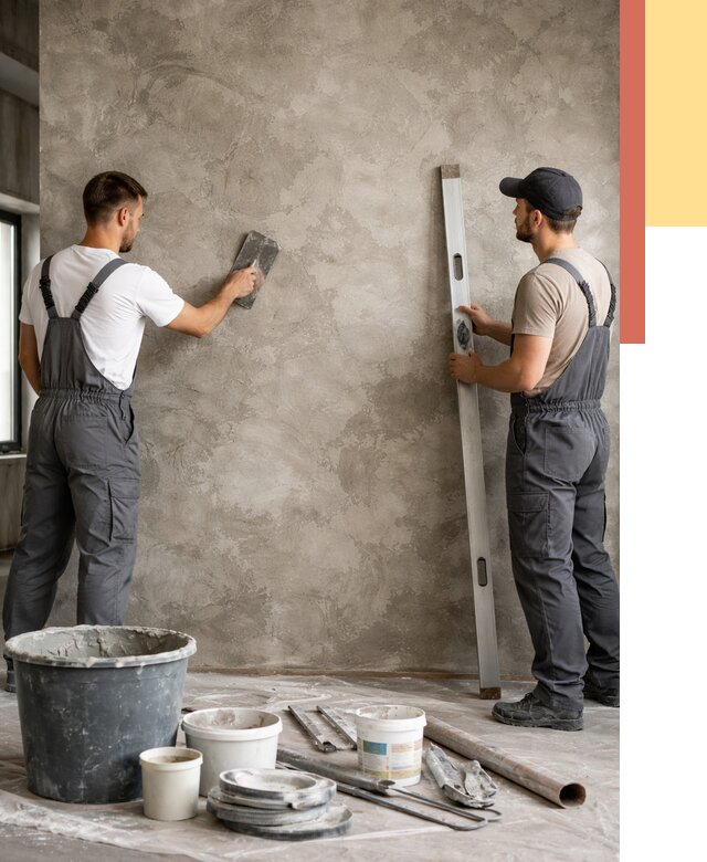 Декоративная штукатурка лофт в Чехове под ключ от 4575 руб. | ОТДЕЛОЧНИК-Чхв