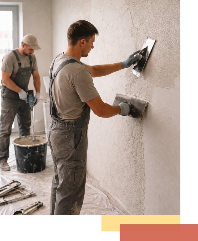 Структурная штукатурка стен в Чехове — качественная отделка поверхностей