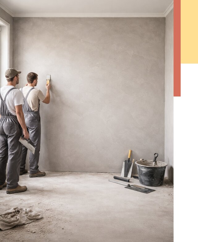 Микробетон на стены в Чехове от 1271 руб. — нанесение и отделка | ОТДЕЛОЧНИК-Чхв