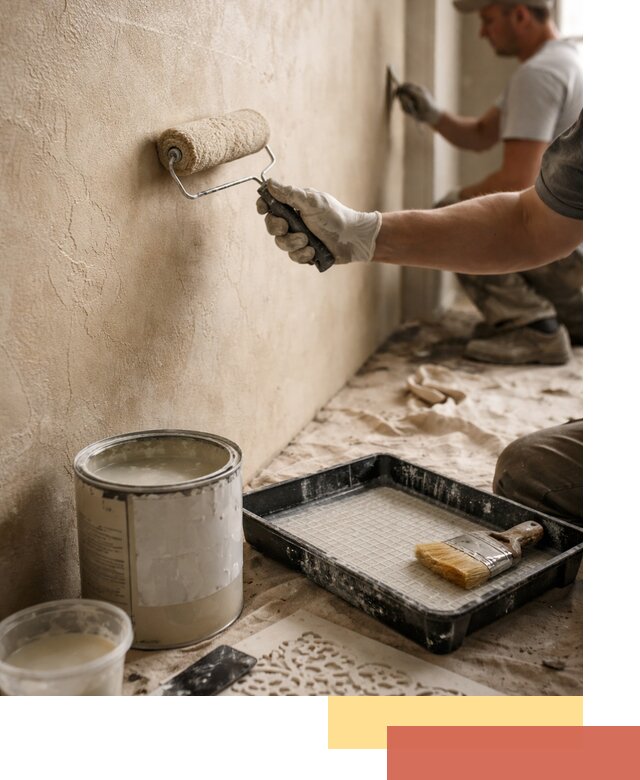 Лессирующая краска для декоративной отделки в Чехове