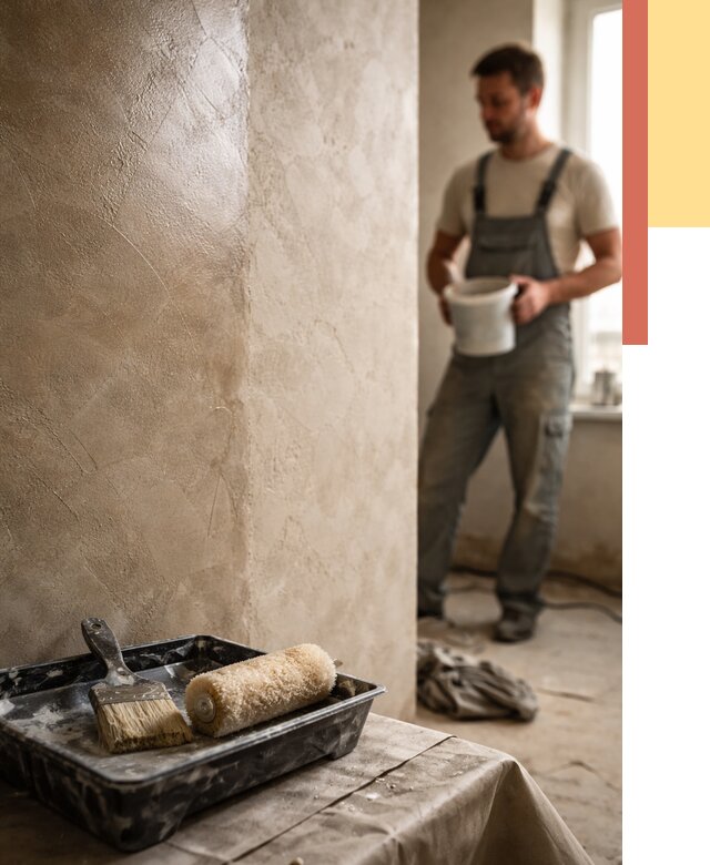 Нанесение воска на штукатурку в Чехове от 3558 руб. | Услуги ОТДЕЛОЧНИК-Чхв