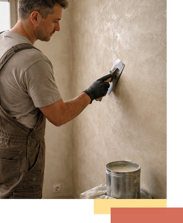 Нанесение воска на штукатурку в Чехове для защиты и блеска