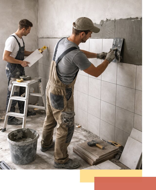 Укладка плитки на стены в Чехове профессионально и надежно