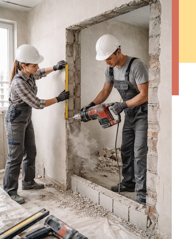 Создание проемов в стенах в Чехове от 6609 руб. — алмазная резка и расширение | ОТДЕЛОЧНИК-Чхв