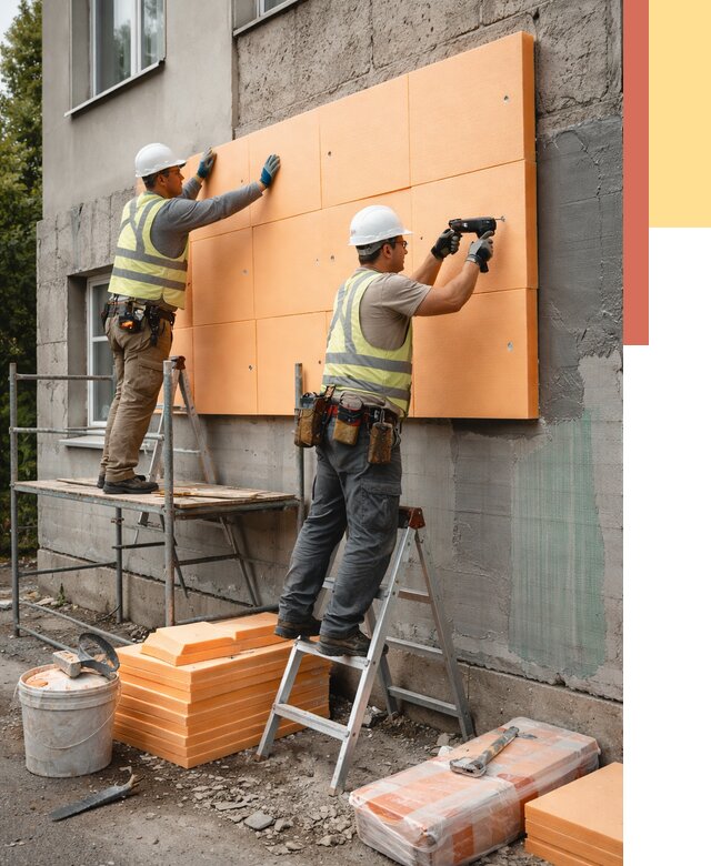 Утепление стен пеноплексом в Чехове от 1881 руб./м2 — быстро и недорого | ОТДЕЛОЧНИК-Чхв