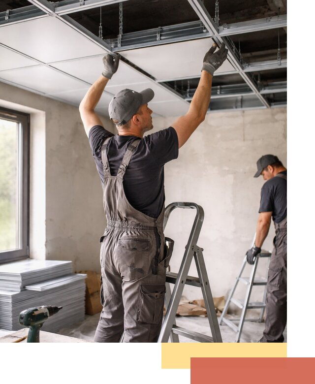 Монтаж кассетного потолка в Чехове качественно и быстро