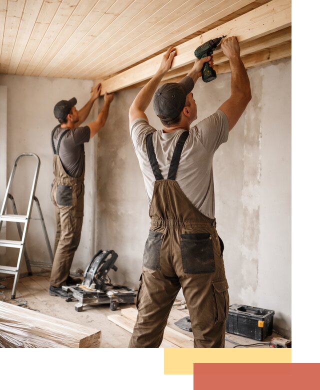 Монтаж потолка из вагонки в Чехове профессионально и аккуратно