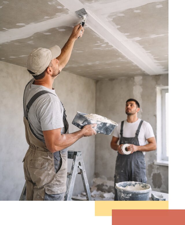 Обработка швов потолка ГКЛ в Чехове: качественная заделка и шпатлевка