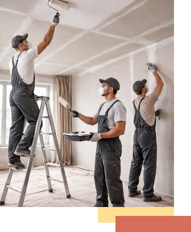 Покраска потолка из гипсокартона в Чехове качественно и недорого